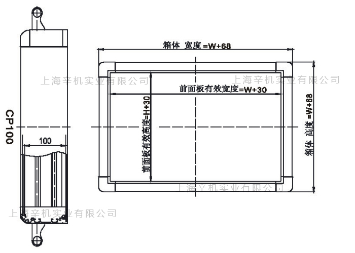 XJ100懸臂操作箱圖紙