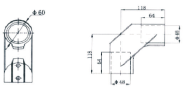 XJ50懸臂電控箱組件-直接連接器-方鑄鋁設(shè)計(jì)圖紙